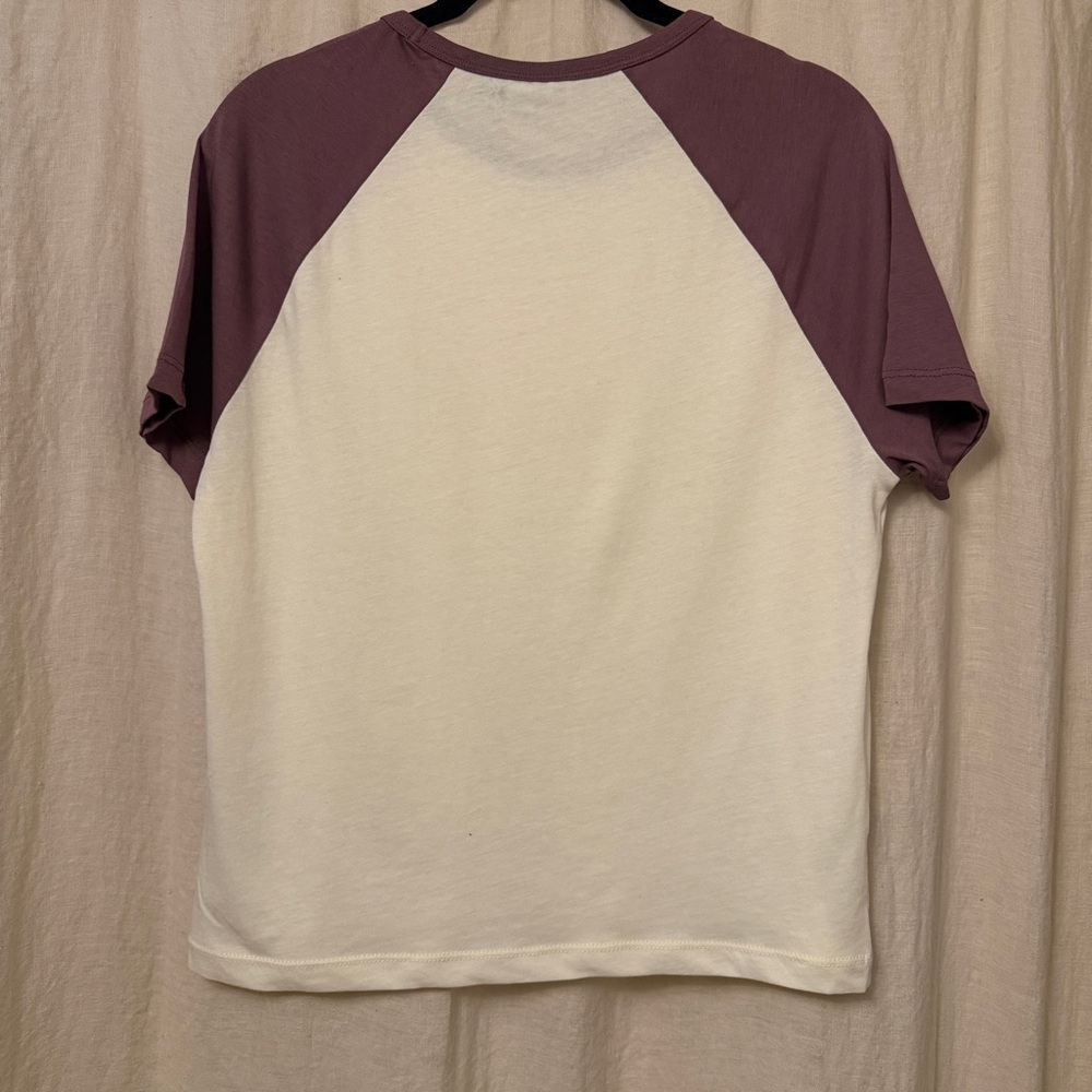 ASOS Cropped Raglan Tee - Picture 2 of 5